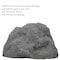Gardenised Decorative Outdoor Artificial Faux Stone Rock, Garden Patio Granite Grey Stone, Charm Shaped QI004605 - alternate 9